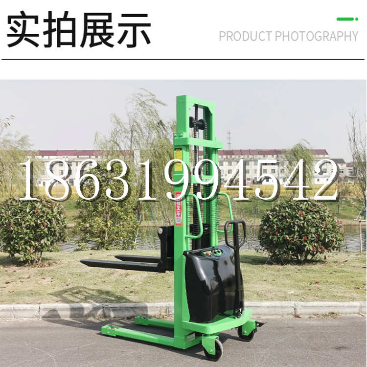 盖州市电动叉车堆高车液压铲车电瓶1吨2吨站驾步行式小型全自动叉车